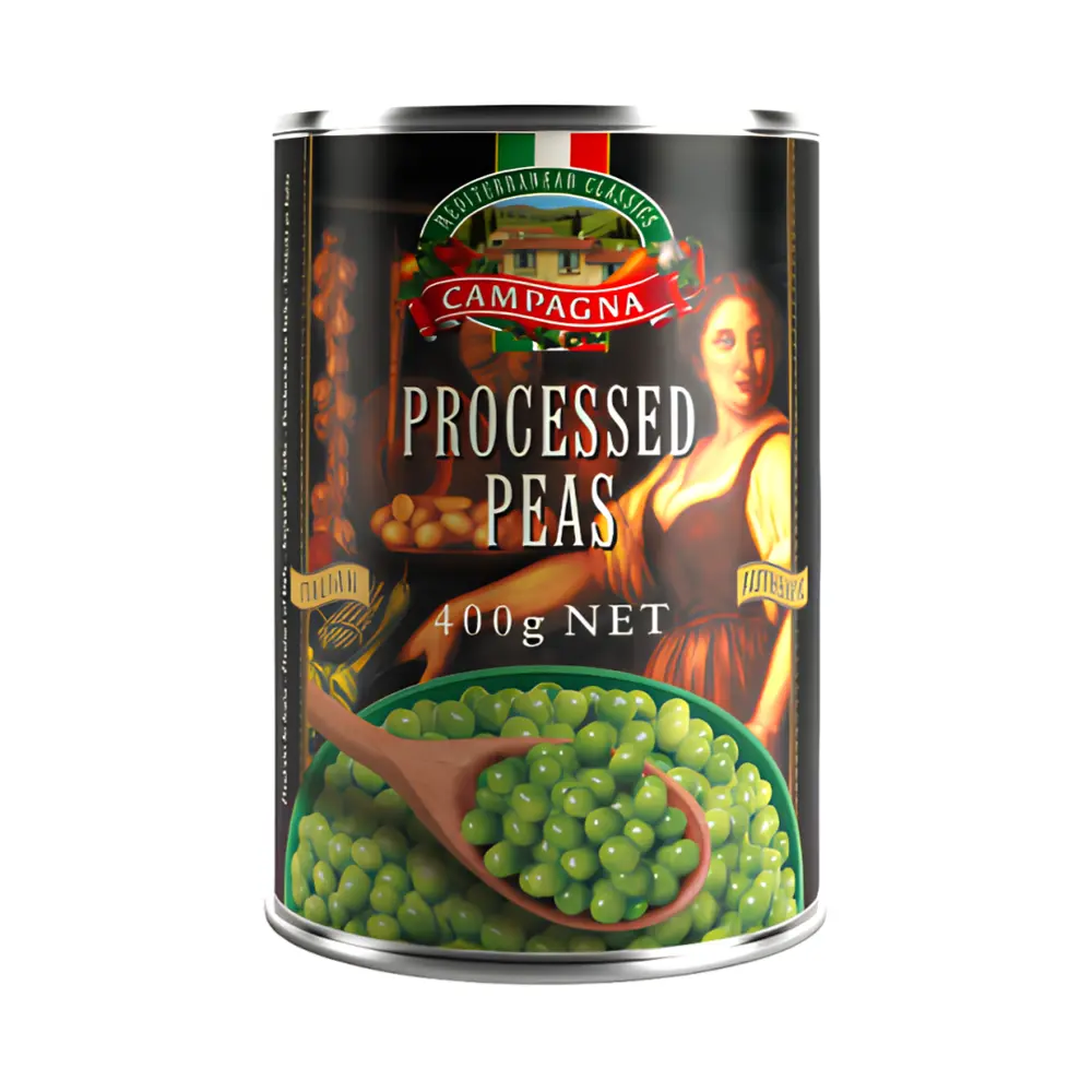 Đậu Hà Lan, Processed Peas (400g) - CAMPAGNA