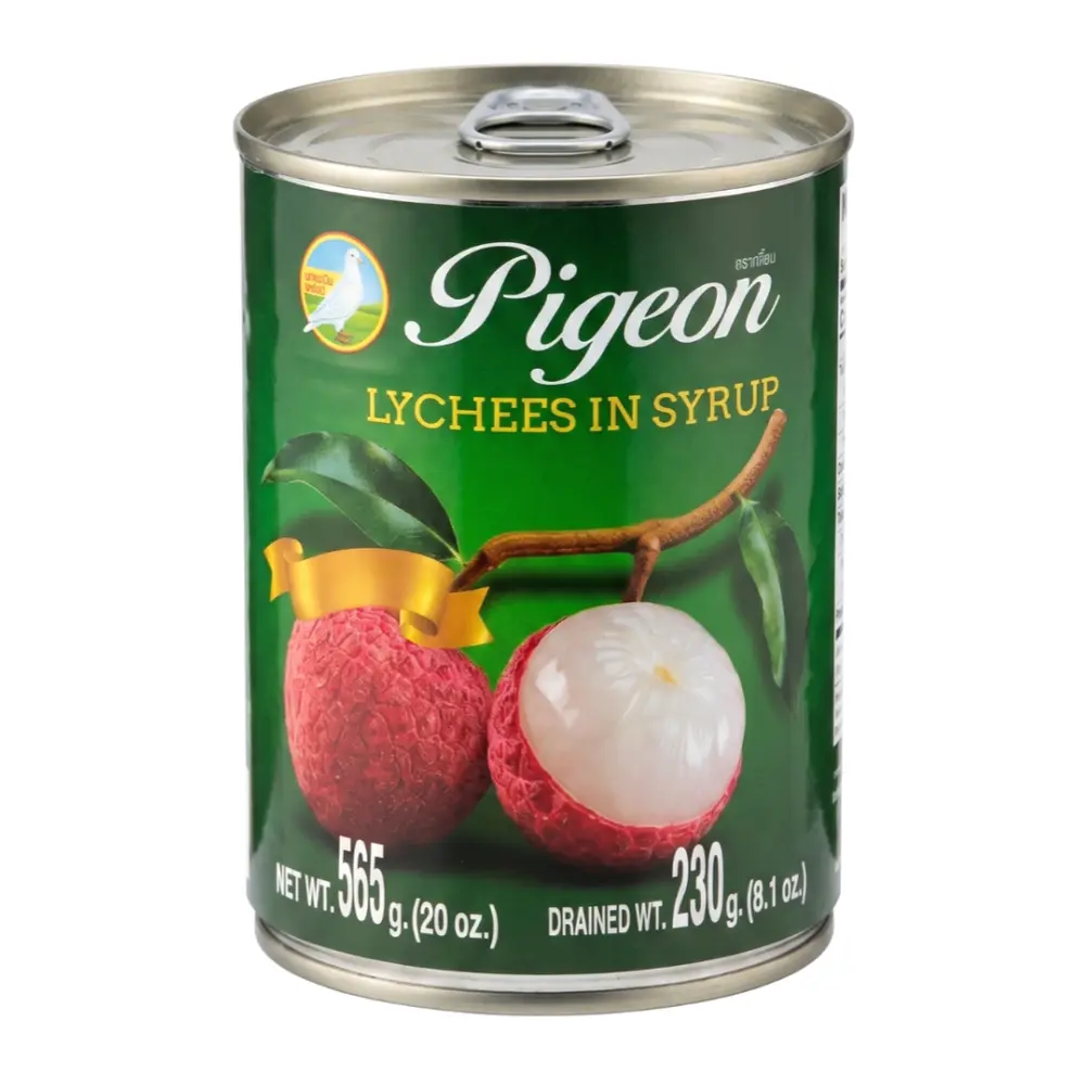 Vải Ngâm Nước Đường, Lychees in Syrup, 20 oz (565g) - PIGEON