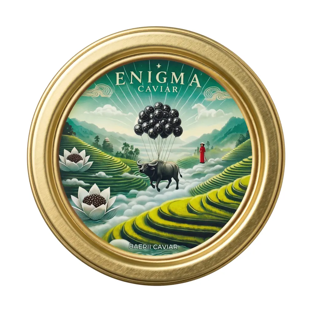 Trứng Cá Tầm Muối, Baerii Caviar (30g) - ENIGMA CAVIAR