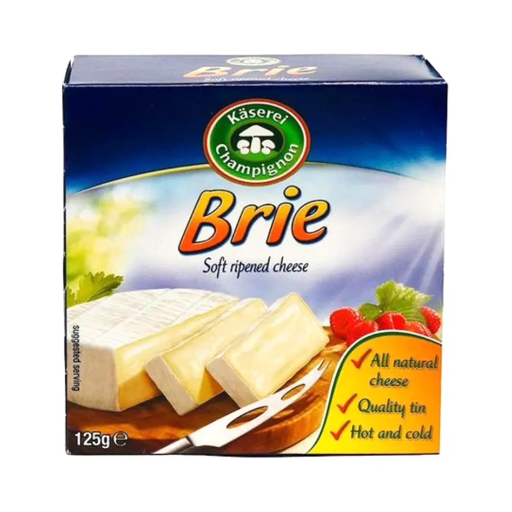 Phô Mai, Brie, Soft Ripened Cheese (125g) - KASEREI CHAMPIGNON