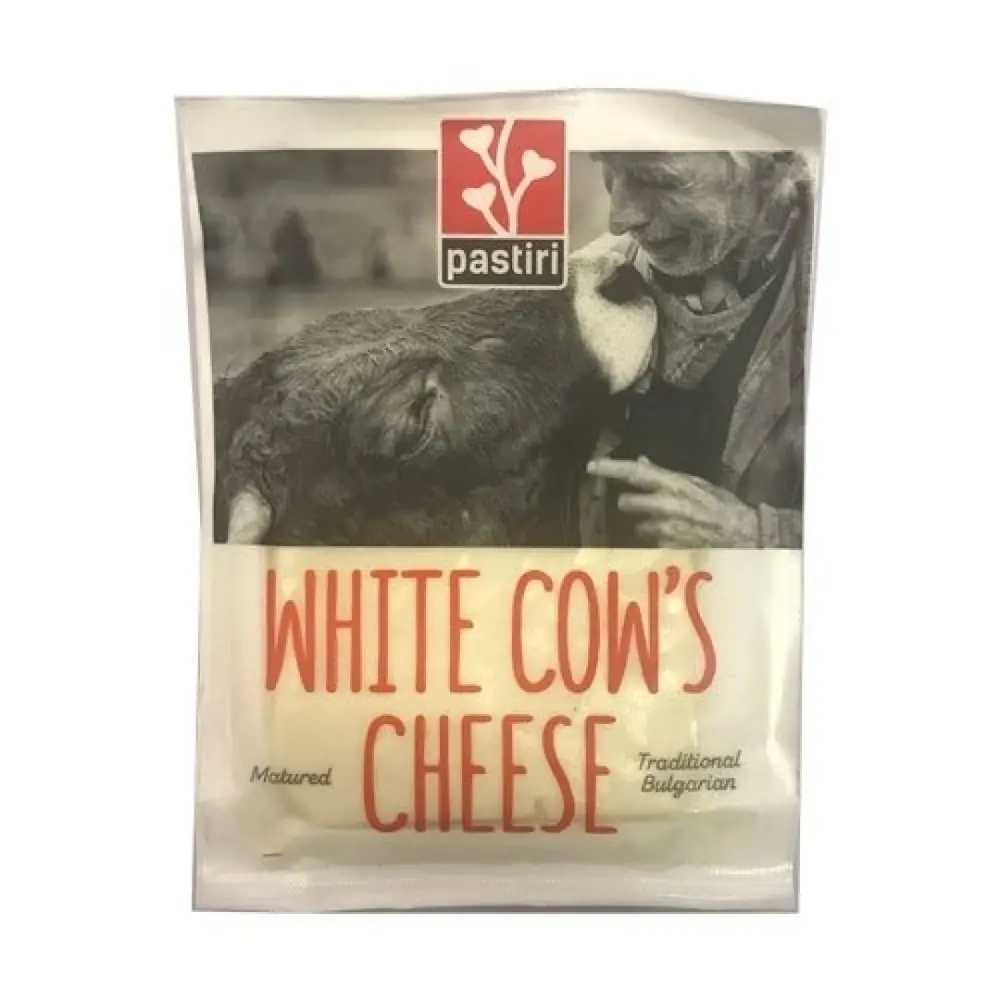 Phô Mai Bò Trắng, White Cow`s Cheese, Traditional Bulgarian Matured Cheese (200g) - PASTIRI