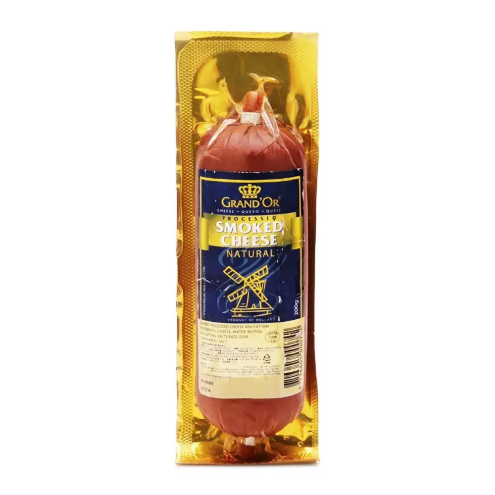 Phô Mai Xông Khói, Processed Smoked Cheese (200g) - GRAND'OR