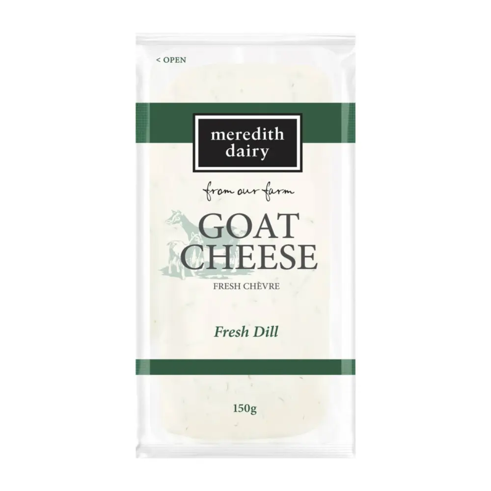 Phô Mai Dê Thì Là, Goat Cheese, Fresh Dill (150g) - MEREDITH DAIRY
