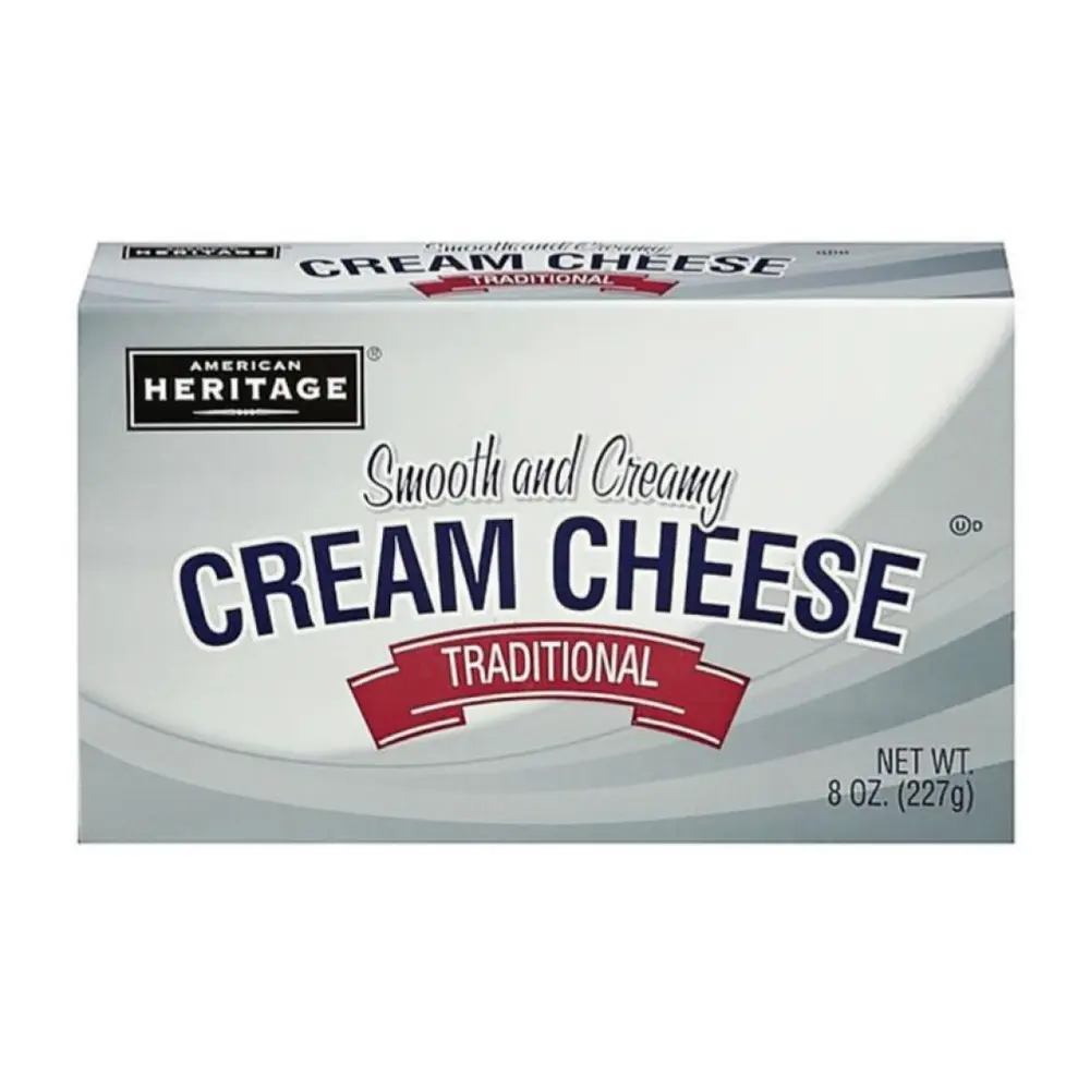 Phô Mai Kem, Soft & Creamy Cream Cheese, Traditional, 8 oz (226g) - AMERICAN HERITAGE