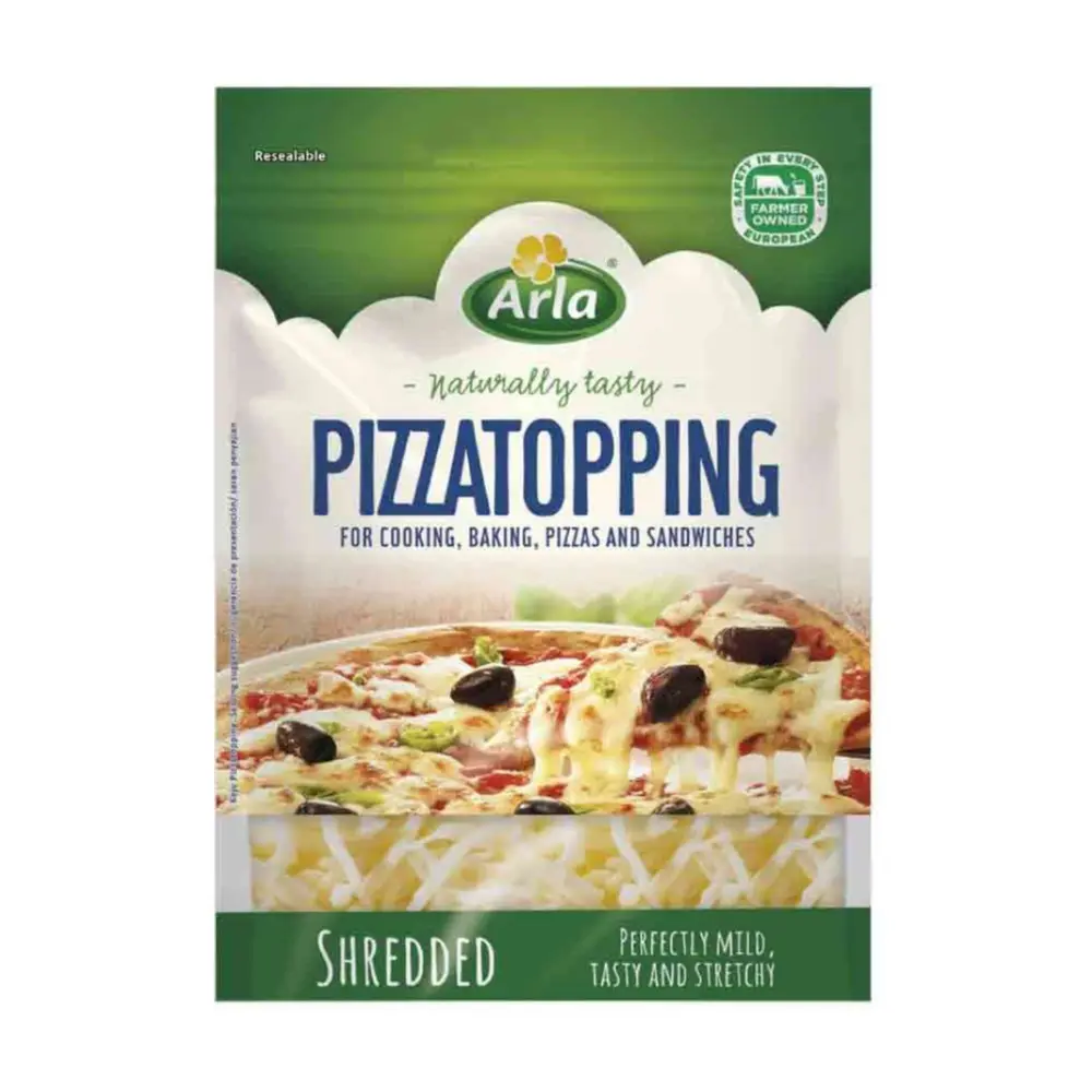Phô Mai Bào Làm Pizza, Shredded PizzaTopping (175g) - ARLA