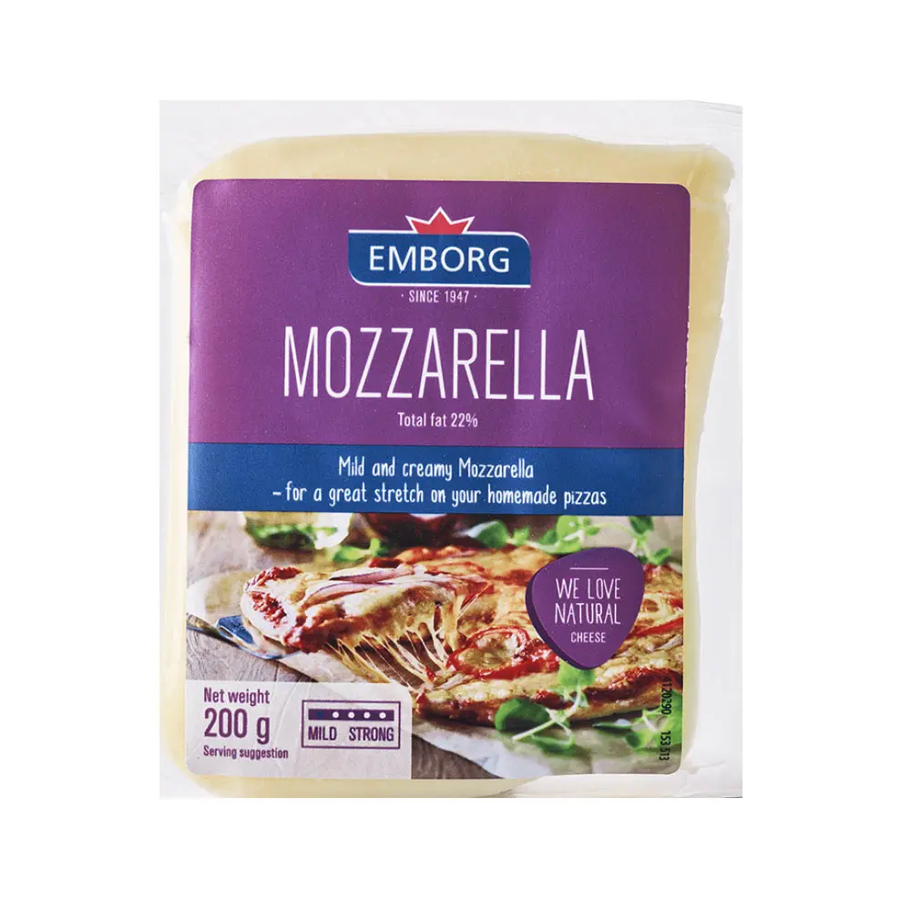 Phô Mai, Mozzarella, 22% Fat (200g) - EMBORG