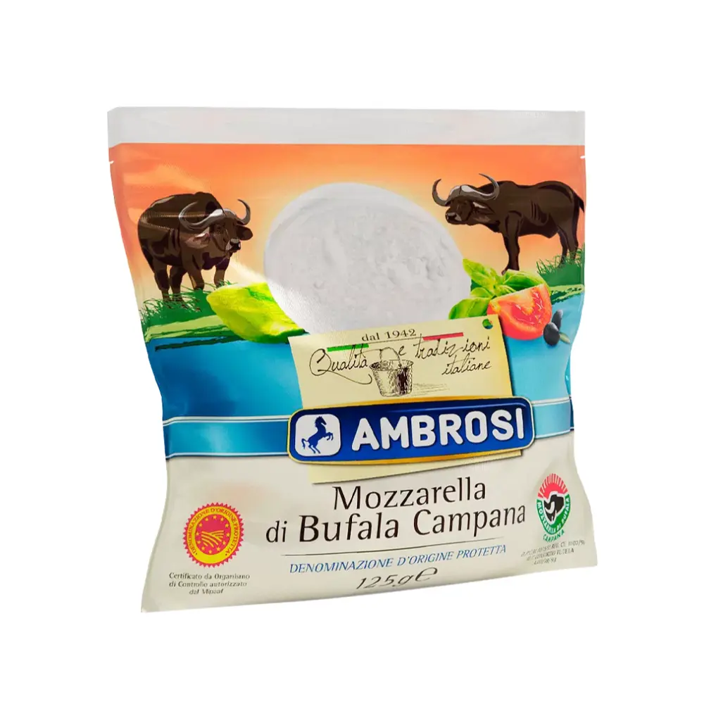 Phô Mai, Mozzarella di Bufala Campana (125g) - AMBROSI
