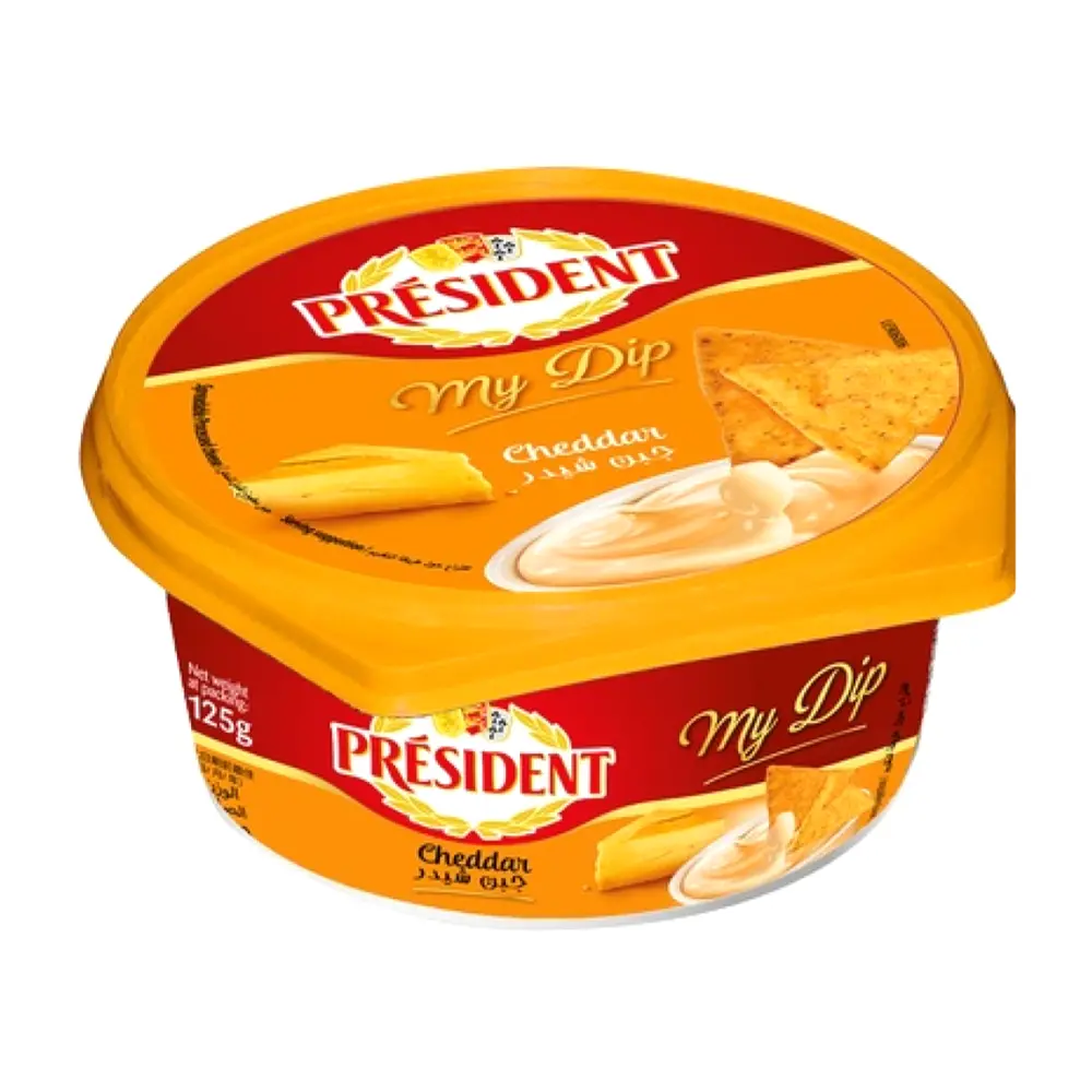 Phô Mai Phết, My Dip, Cheddar (125g) - PRESIDENT