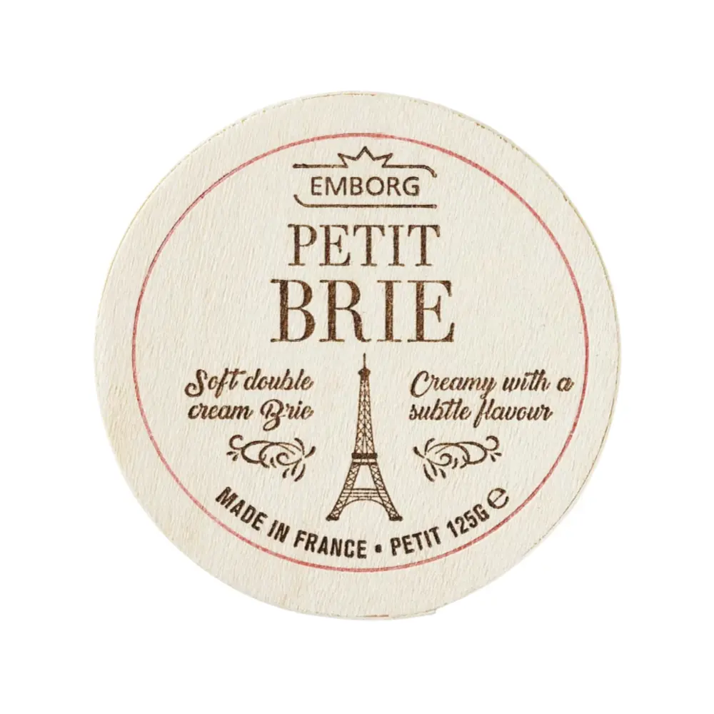Phô Mai, Petit Brie, Soft Double Cream Brie (125g) - EMBORG