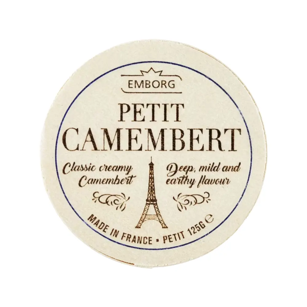 Phô Mai, Petit Camembert, Classic Creamy Camembert (125g) - EMBORG