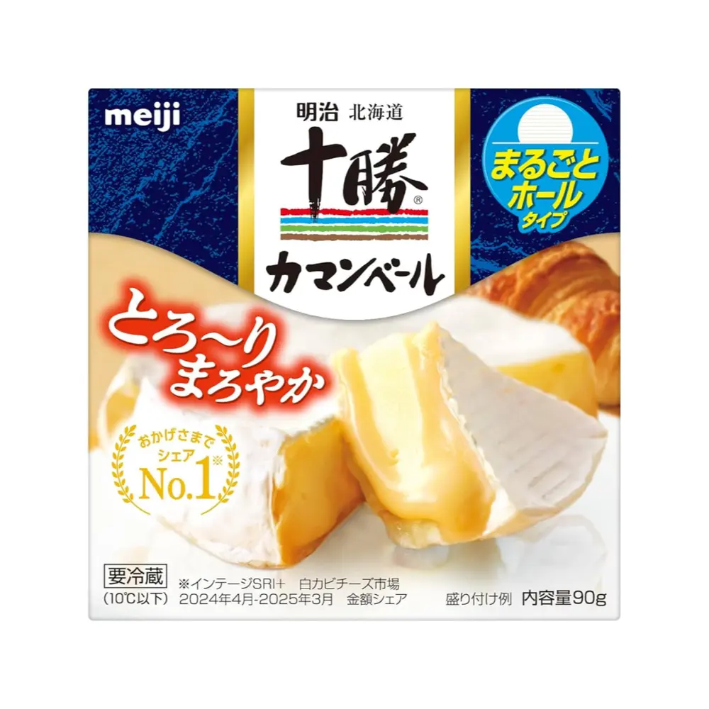 Phô Mai Camembert, Hokkaido-Tokachi, Camembert Cheese (90g) - MEIJI