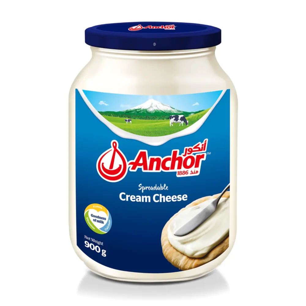 Phô Mai Kem Phết, Spreadable Cream Cheese (900g) - ANCHOR