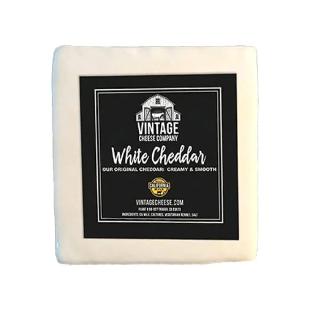 Phô Mai, White Cheddar, Creamy & Smooth (113g) - VINTAGE CHEESE COMPANY