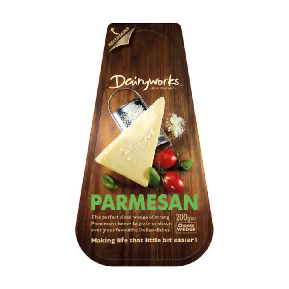 Phô Mai Khối Tự Nhiên, Parmesan Cheese Wedge (200g) - DAIRYWORKS