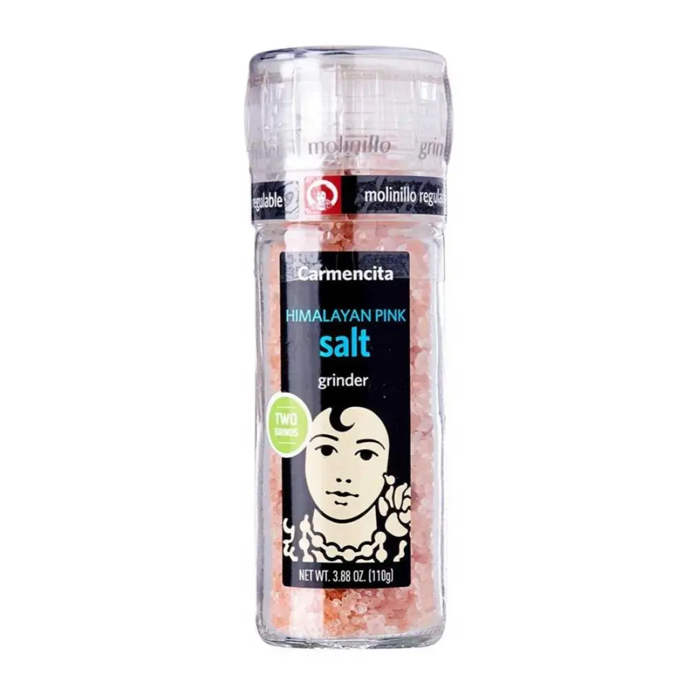 Muối Hồng Himalaya, Himalayan Pink Salt Grinder, 3.88 oz (110g) - CARMENCITA