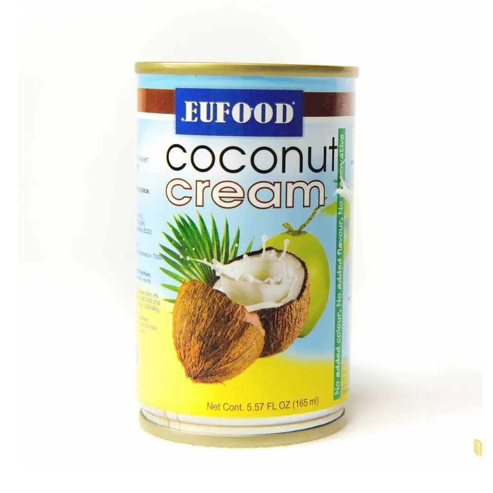Nước Cốt Dừa Đậm Đặc, Coconut Cream, 5.57 fl oz (165ml) - EUFOOD