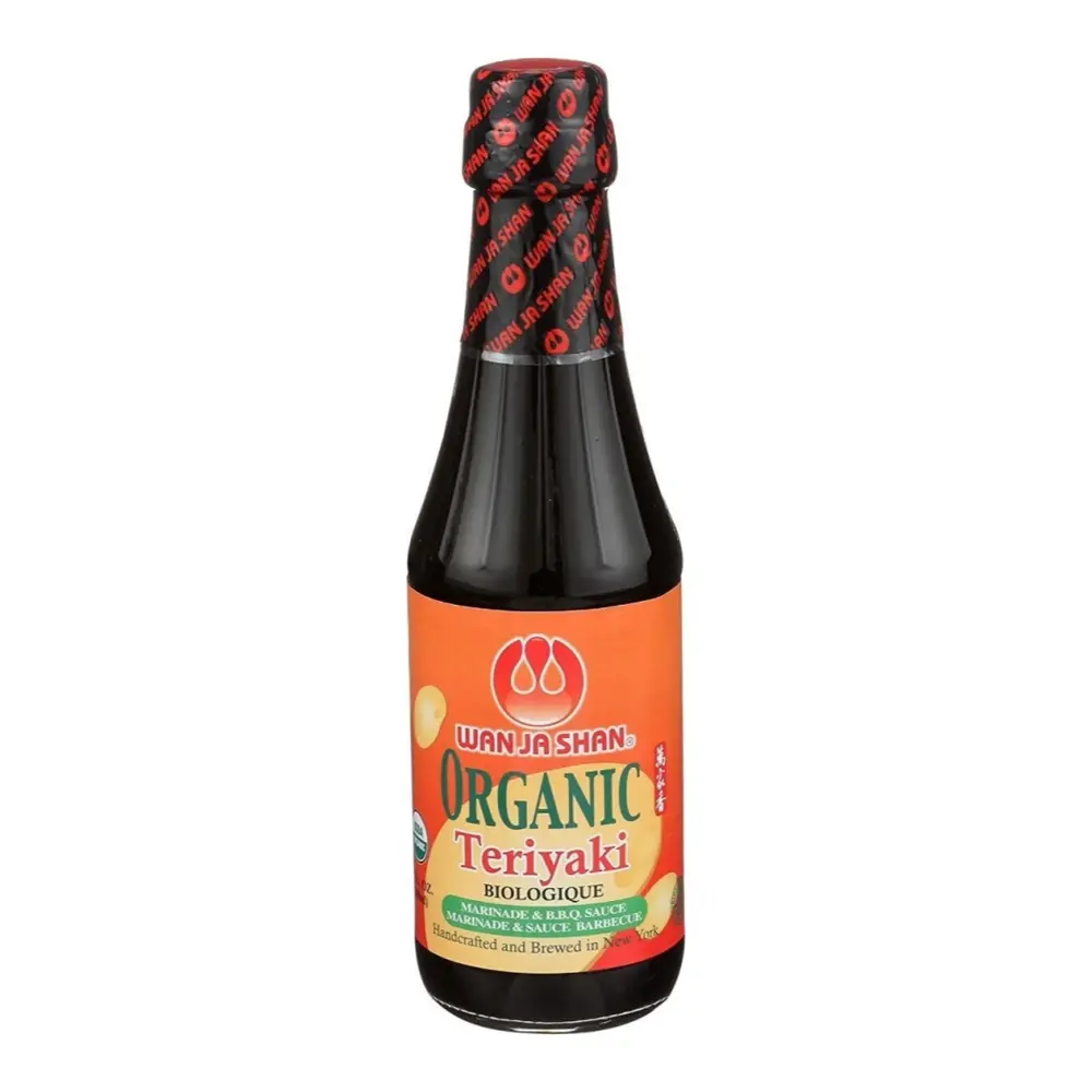Sốt Ướp Teriyaki cho BBQ Hữu Cơ, Organic Teriyaki, Marinade & BBQ Sauce (300ml) - WAN JA SHAN