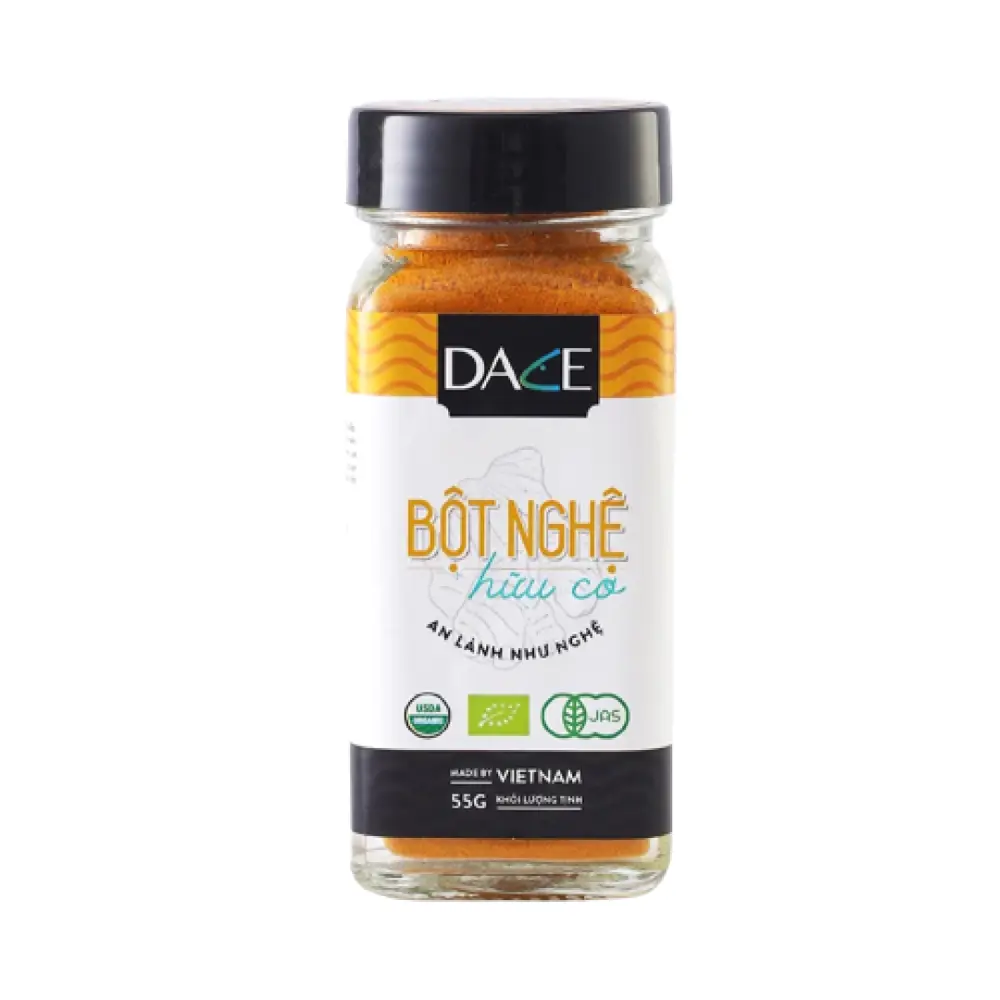Bột Nghệ Hữu Cơ, Organic Turmeric Powder (55g) - DACE
