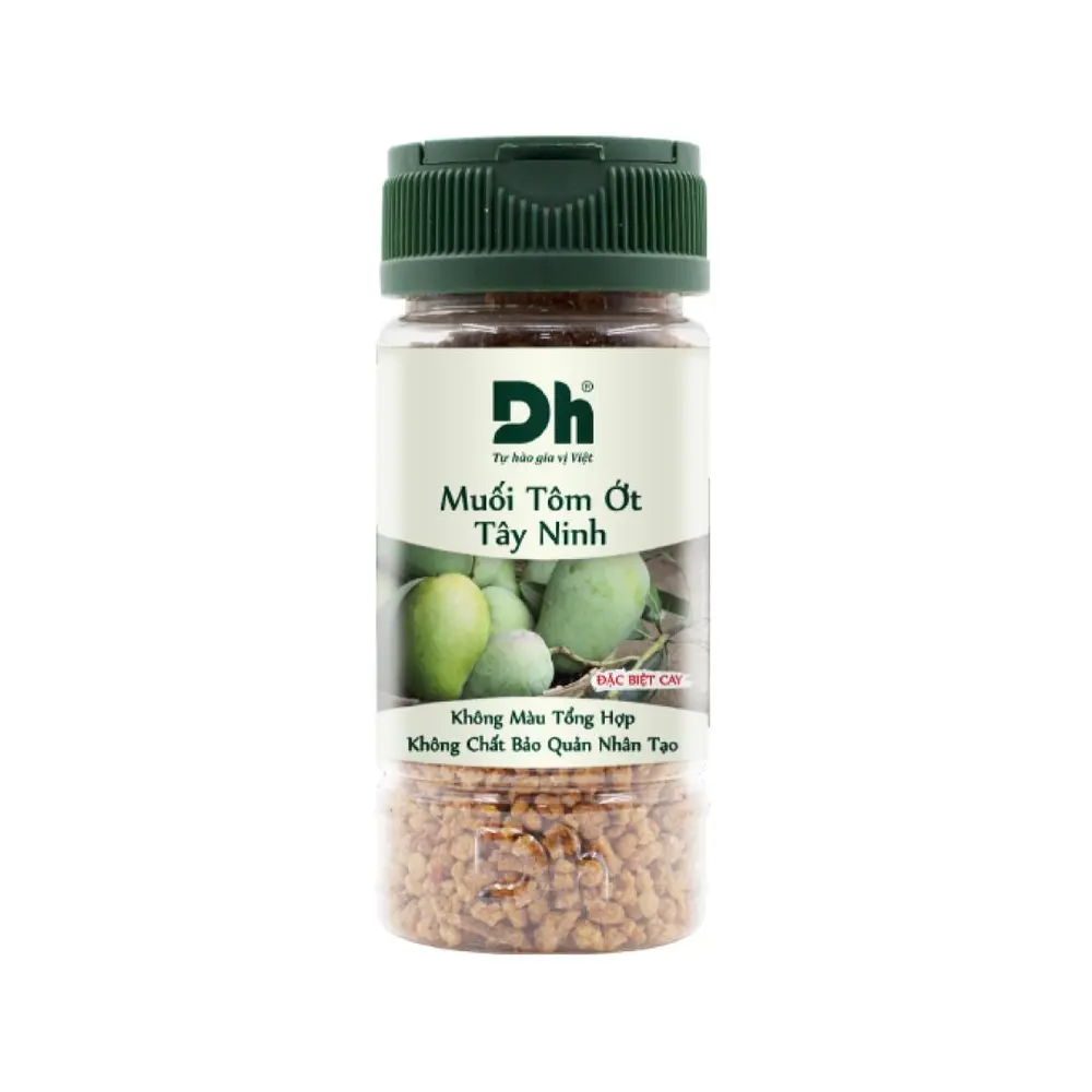 Muối Tôm Ớt Tây Ninh, Tay Ninh Chili Shrimp Salt (60g) - DH FOODS