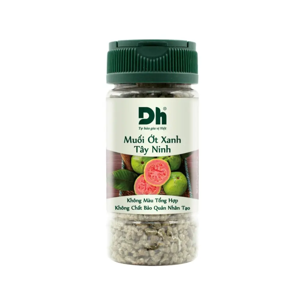 Muối Ớt Xanh Tây Ninh, Tay Ninh Green Chili Salt (60g) - DH FOODS