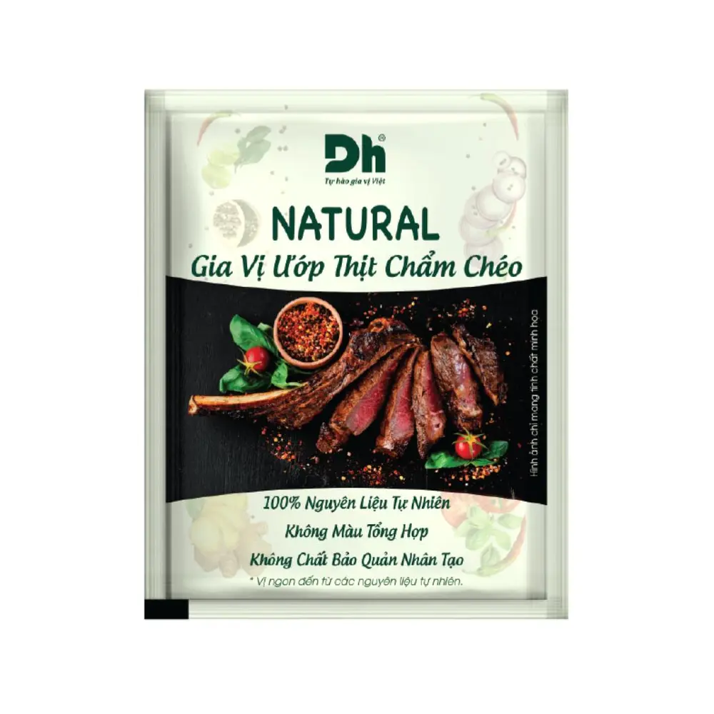 Gia Vị Ướp Thịt Chẩm Chéo, Natural Chẩm Chéo Meat Marinade (10g) - DH FOODS