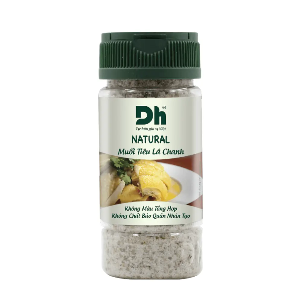 Muối Tiêu Lá Chanh, Lime Leaf Pepper Salt (50g) - DH FOODS