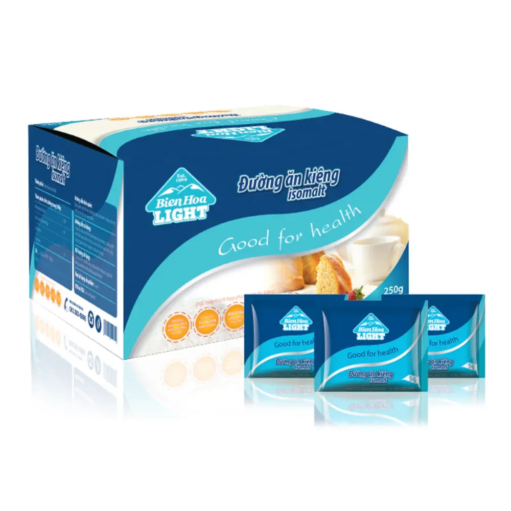 Đường Ăn Kiêng Isomalt, Isomalt Dietary Sugar, 50 Gói (250g) - BIEN HOA