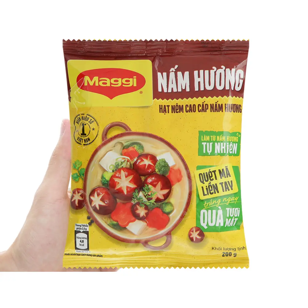 Hạt Nêm Cao Cấp Vị Nấm Hương, Granulated Shiitake Seasoning (200g) - MAGGI