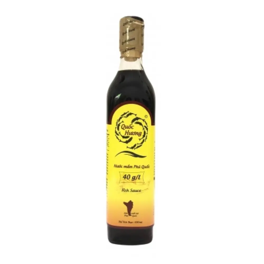 Nước Mắm Phú Quốc, Fish Sauce 40N (500ml) - QUOC HUONG
