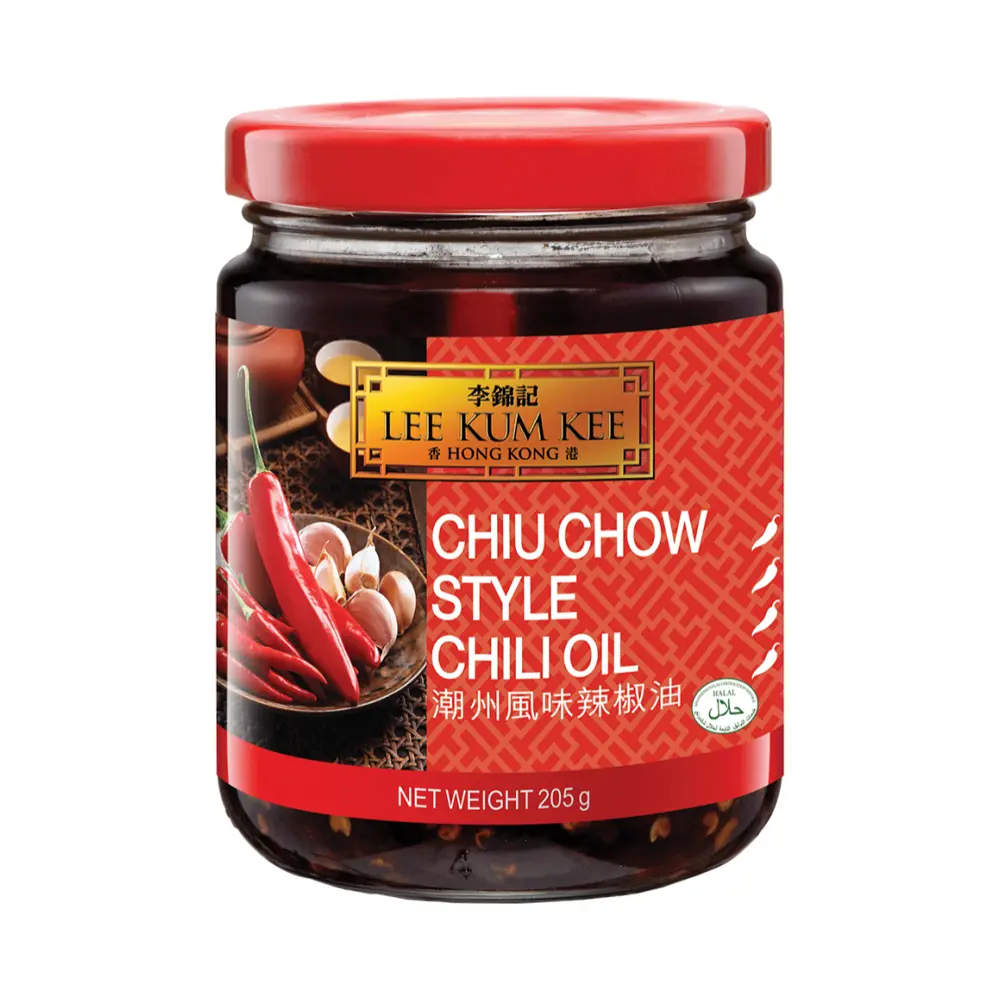 Ớt Sa Tế, Chiu Chow Style Chili Oil (205g) - LEE KUM KEE