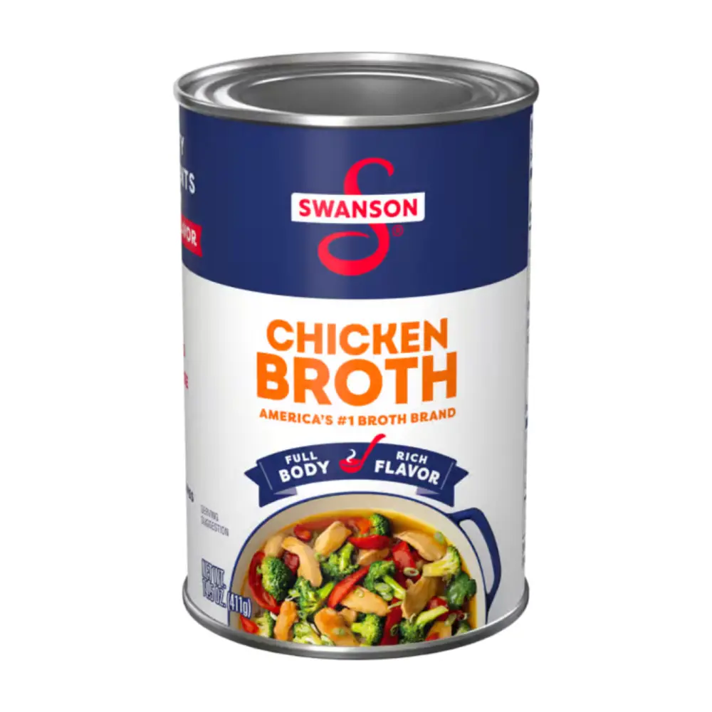 Nước Dùng Vị Gà, Chicken Broth, 14.5 oz (411g) - SWANSON