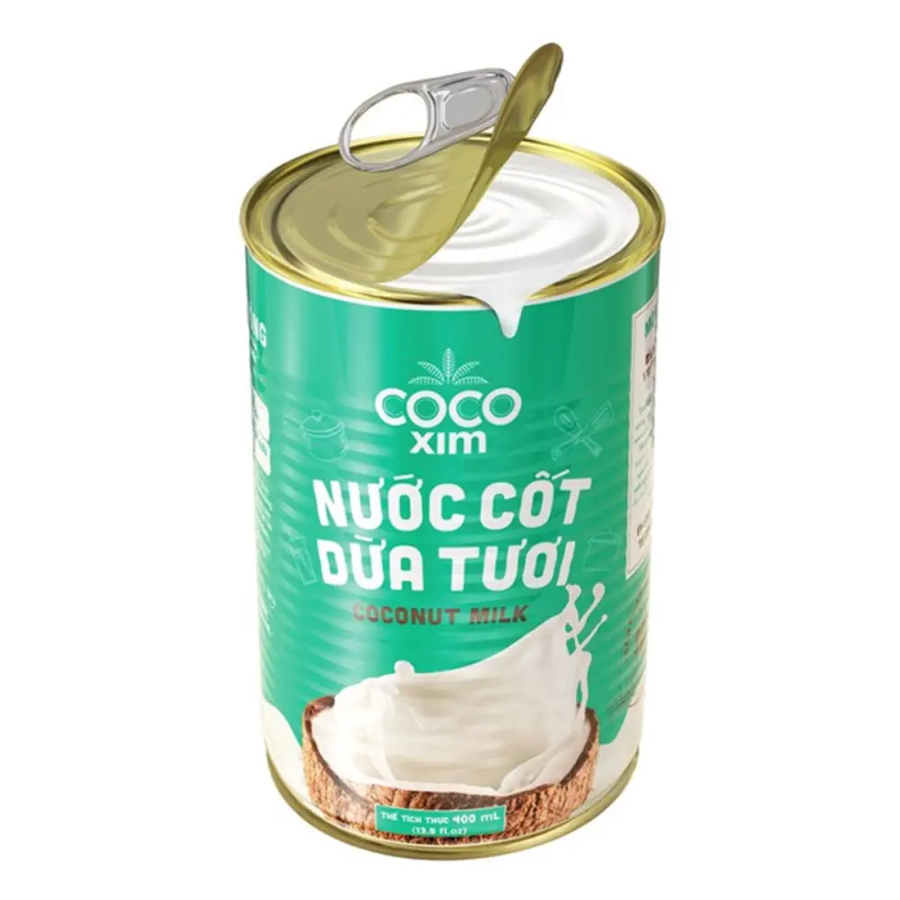 Nước Cốt Dừa Tươi, Coconut Milk, 13.5 fl oz (400ml) - COCOXIM