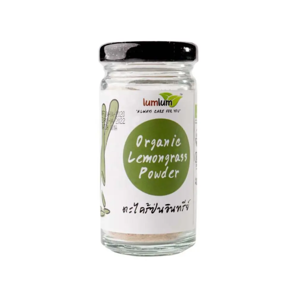 Bột Sả Hữu Cơ, Organic Lemongrass Powder (30g) - LUMLUM