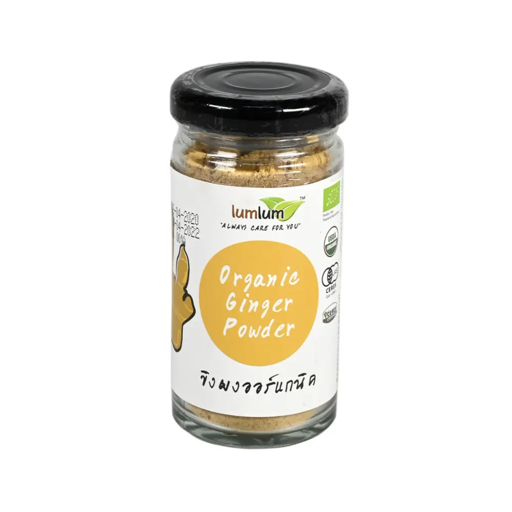 Bột Gừng Hữu Cơ, Organic Ginger Powder (30g) - LUMLUM