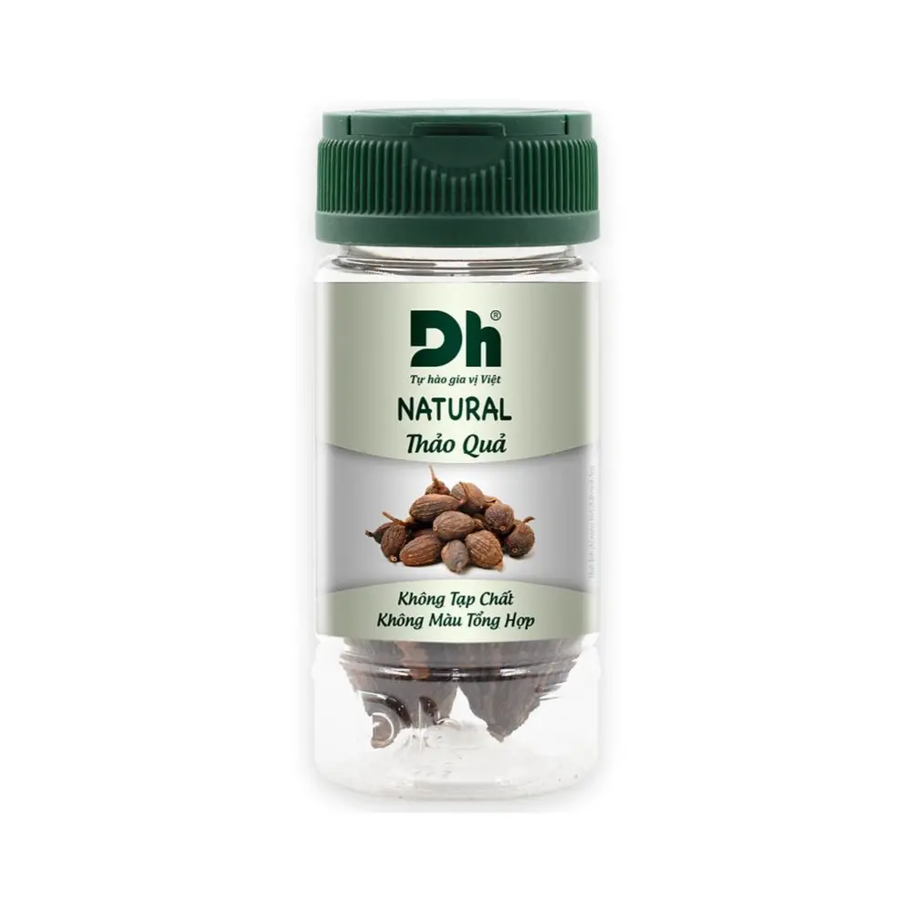 Thảo Quả, Natural Whole Cardamom Pod (20g) - DH FOODS
