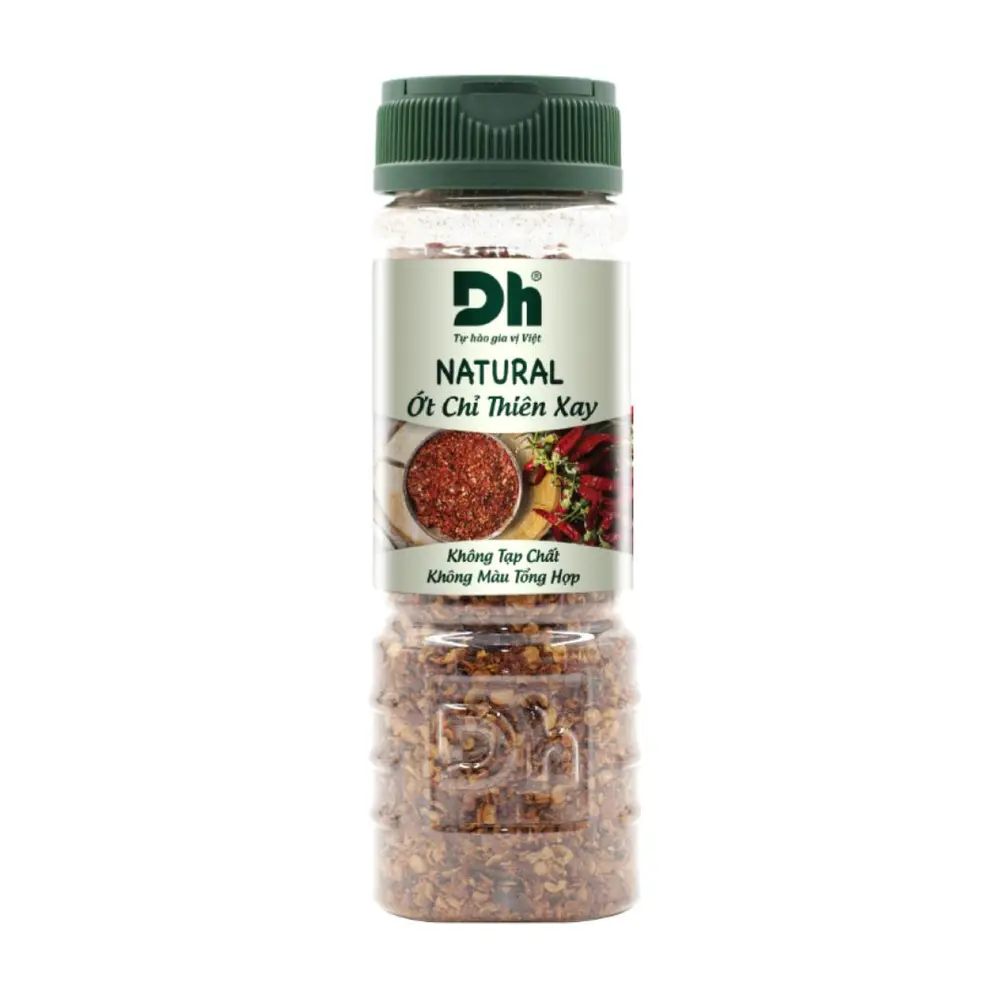 Ớt Chỉ Thiên Xay, Natural Ground Chili Pepper (50g) - DH FOODS