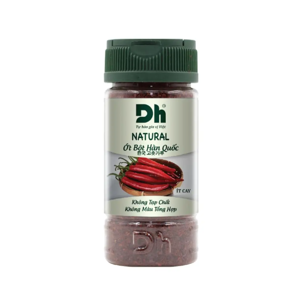 Ớt Bột Hàn Quốc, Natural Korean Chili Powder (45g) - DH FOODS