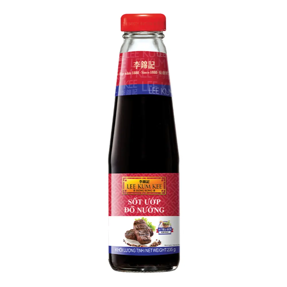 Sốt Ướp Đồ Nướng Vị Tiêu Đen, BBQ Sauce with Black Pepper (235g) - LEE KUM KEE