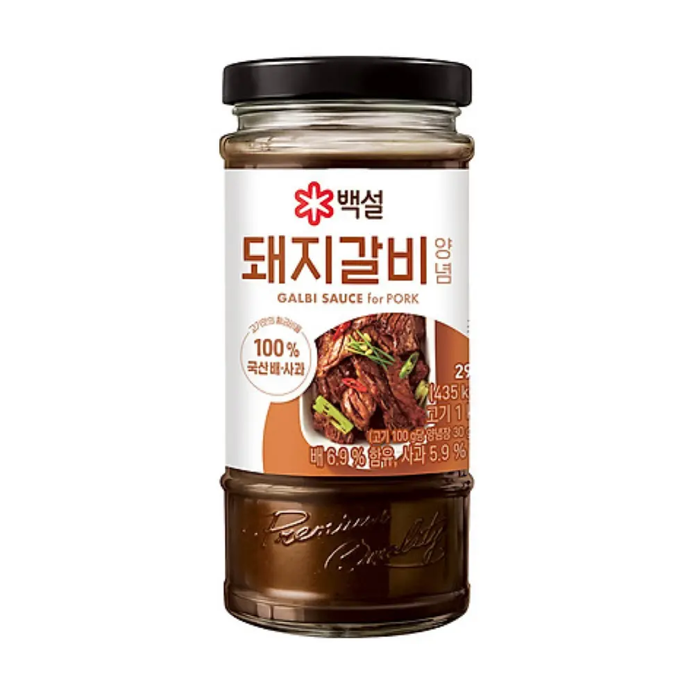 Sốt Ướp Sườn Heo, Korean BBQ Marinade, Galbi Sauce for Pork (290g) - BEKSUL