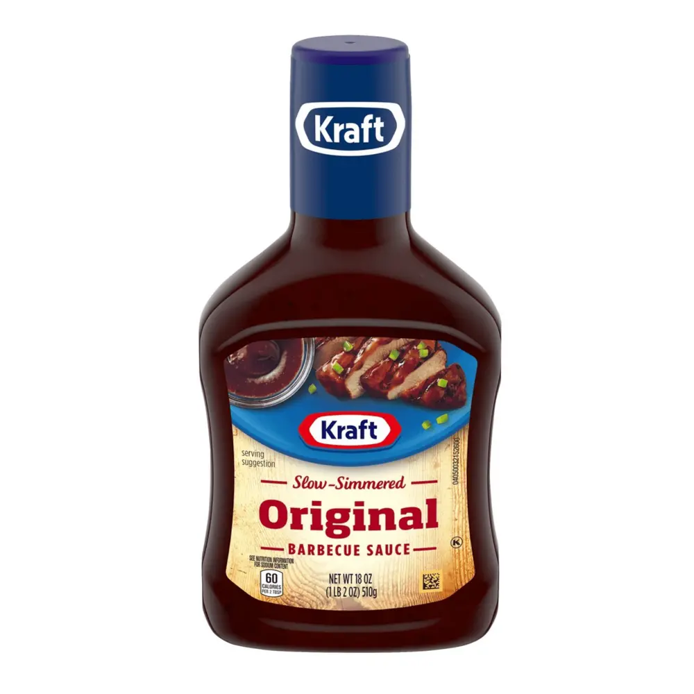 Sốt Ướp Thịt Nướng Vị Nguyên Bản, Slow-Simmered Original Barbecue Sauce, 18 oz (510g) - KRAFT