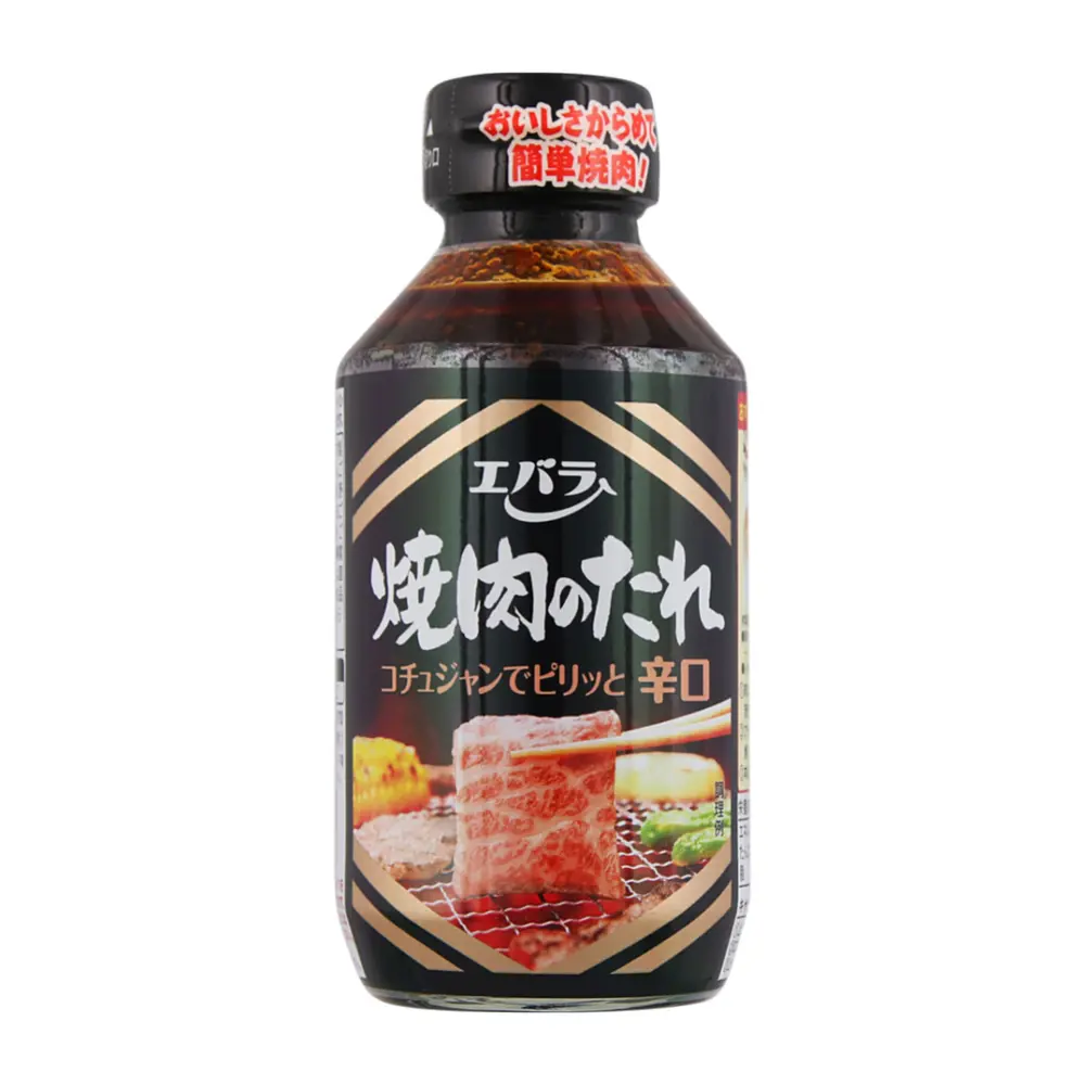 Sốt Ướp Thịt Nướng Vị Cay, Yakiniku BBQ Sauce, Spicy (300g) - EBARA
