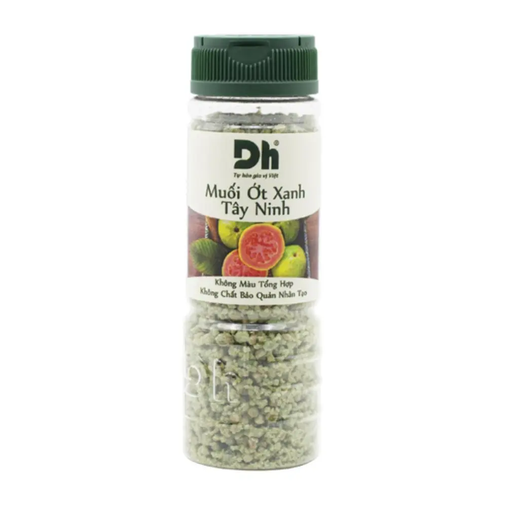 Muối Tôm Ớt Xanh Tây Ninh, Tay Ninh Green Chili Shrimp Salt, 4.2 oz (120g) - DH FOODS