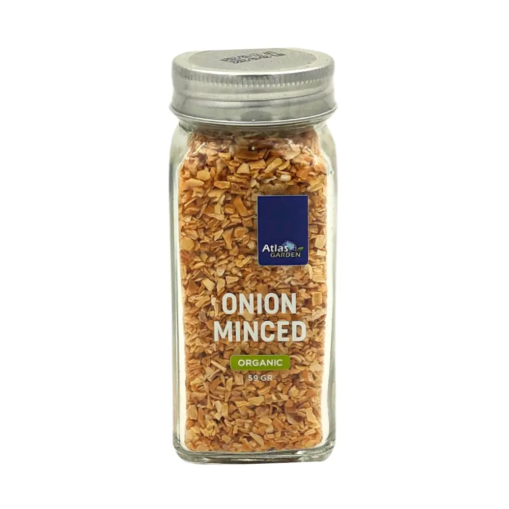 Hành Băm Hữu Cơ, Organic Onion Minced (59g) - ATLAS GARDEN