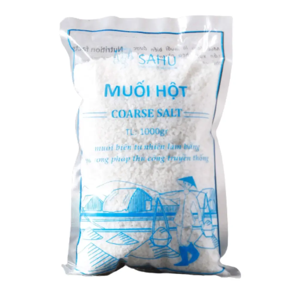 Muối Hột, Coarse Salt (1000g) - SAHU