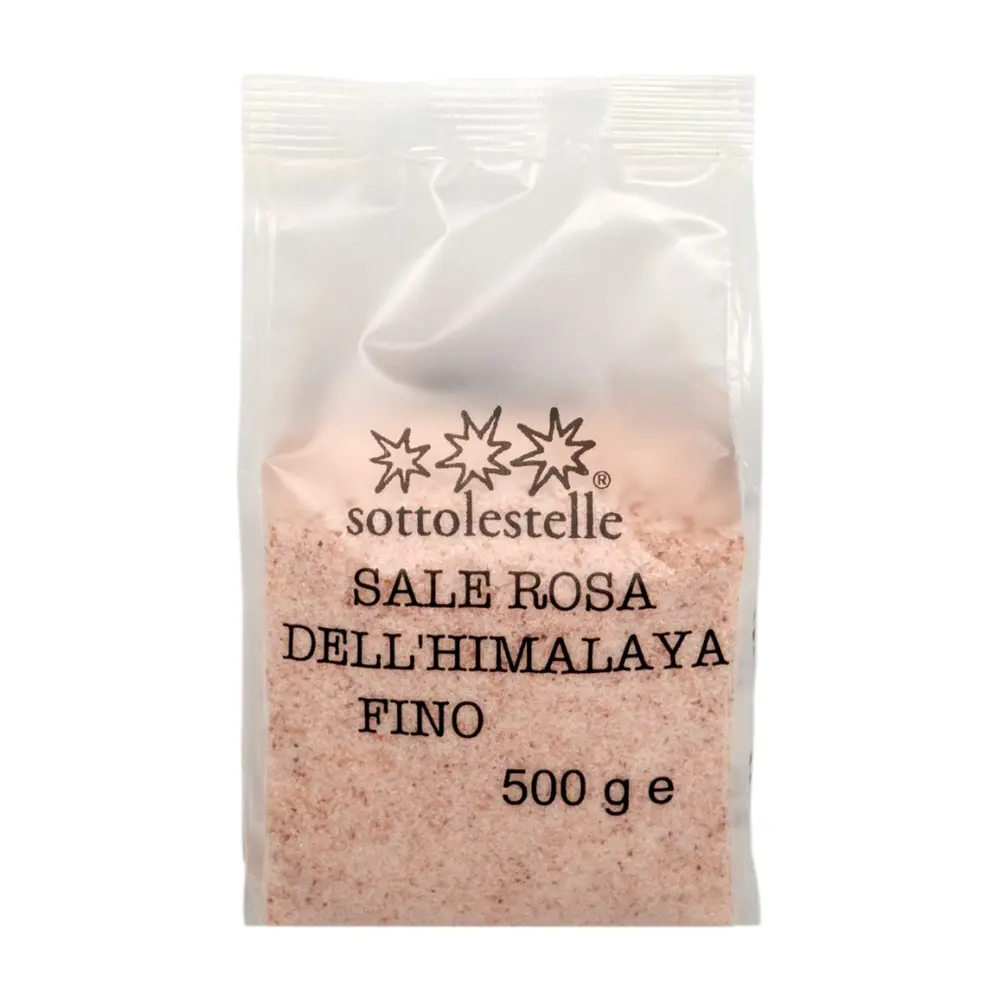 Muối Hồng Himalaya Hạt Mịn, Sale Rosa Dell`Himalaya Fino, Pink Himalayan Salt Fine (500g) - SOTTOLESTELLE