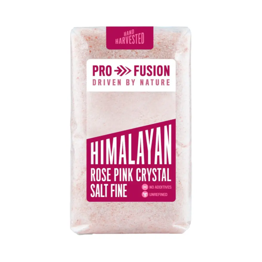 Muối Hồng Hạt Mịn, Himalayan Rose Pink Crystal Salt Fine (500g) - PROFUSION