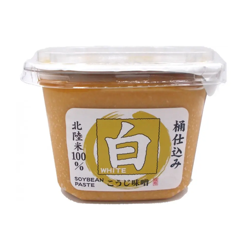 Tương Miso Trắng Men Gạo Koji, White Soy Bean Paste Miso (500g) - YAMAGEN JOUZOU