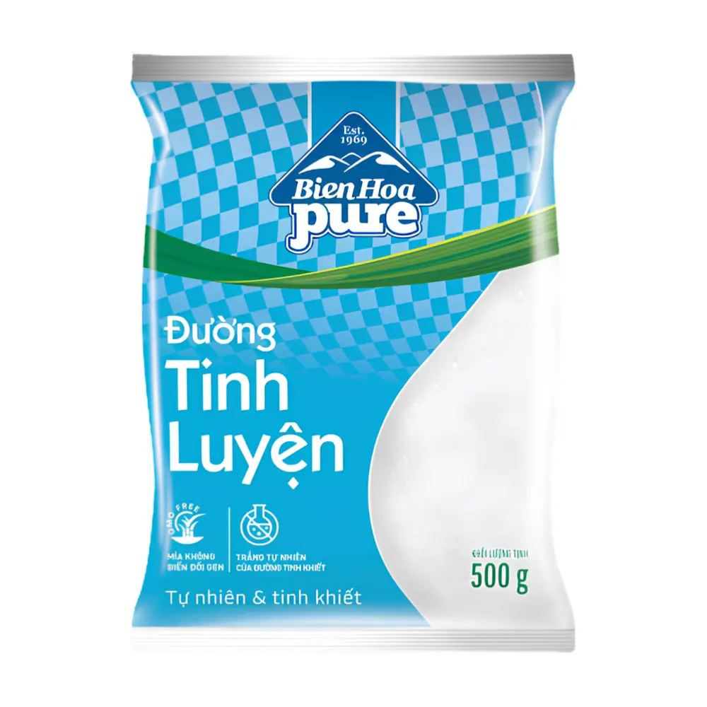 Đường Tinh Luyện, Pure & Natural Extra Refined Sugar (500g) - BIEN HOA
