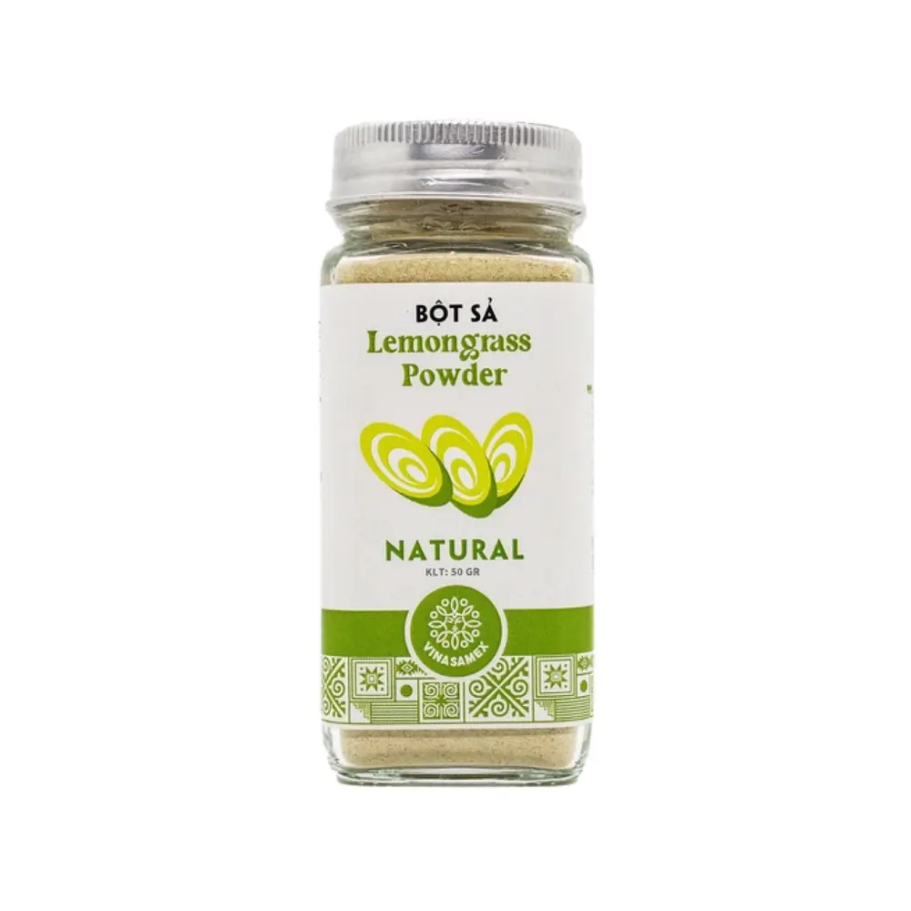Bột Sả Hữu Cơ, Organic Lemongrass Powder (50g) - VINASAMEX
