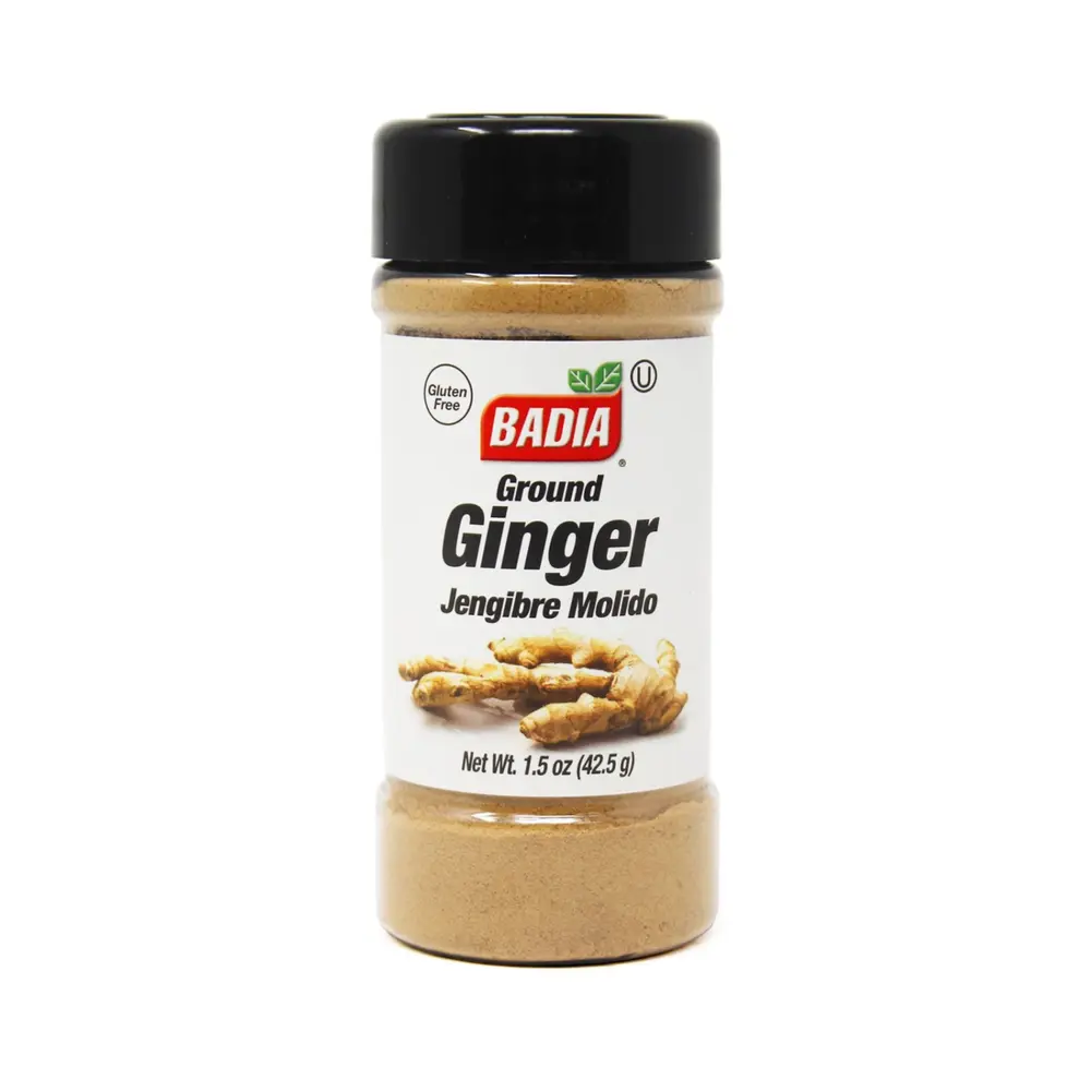 Bột Gừng, Ground Ginger, Gluten Free, 1.5 oz (42.5g) - BADIA